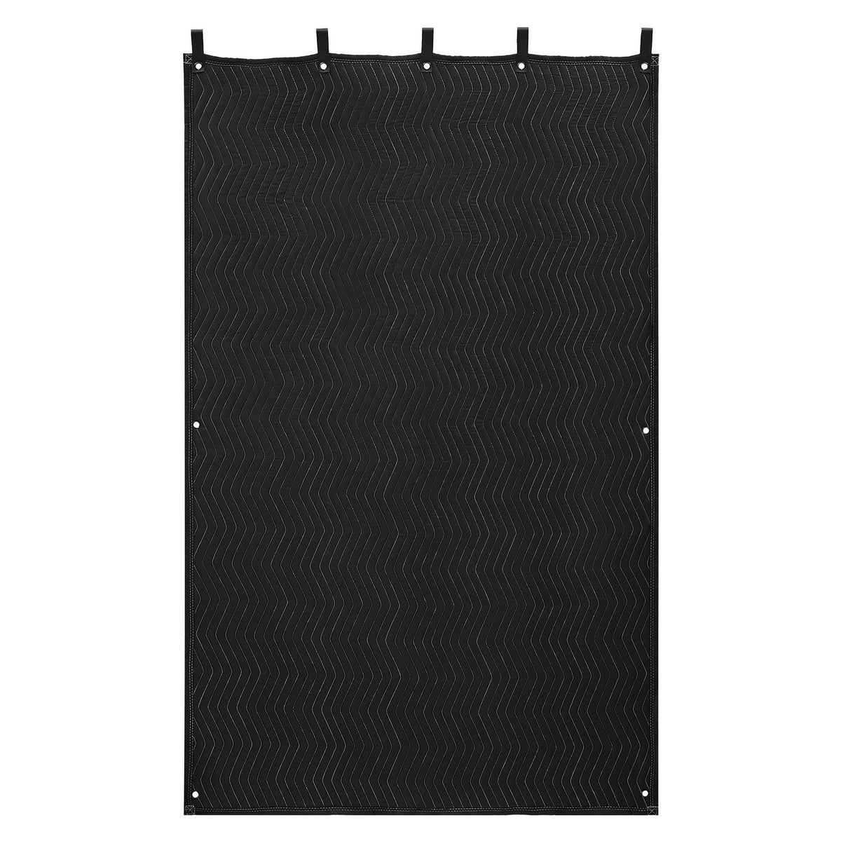Sound Dampening Blankets, Soundproof Curtains with 2032 x 1219 mm, Soundproof Blanket with Grommets, Studio Grommeted Blanket, for Window, Door, Light Blocker, Music Recording, Black