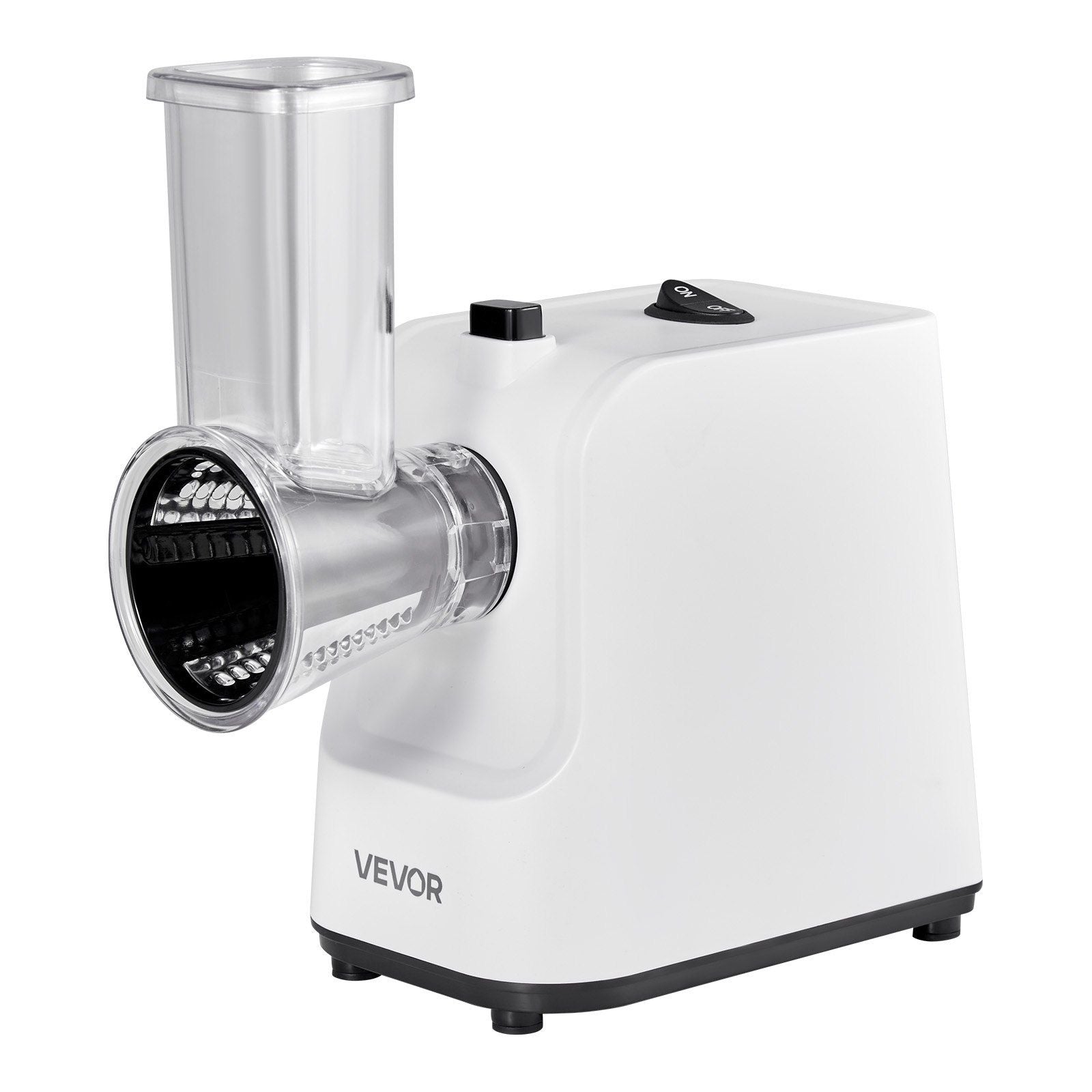 Electric Cheese Grater Salad Maker, 200W Salad Shooter, Electric Vegetable Slicer Shredder Chopper for Fruits with 5 Attachments, Stainless Steel Food Cutter for Vegetables, and Cheeses