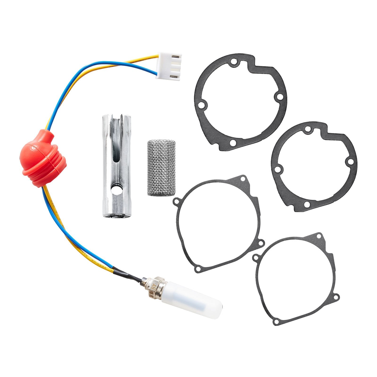 8V Glow Plug Repair Kit, Glow Plug Heater Repair Parking Heater Maintenance Kit with Atomization Mesh, Compatible with 2KW 5KW 8KW Diesel Air Heaters Models, Diesel Heaters Parts for Car Truck