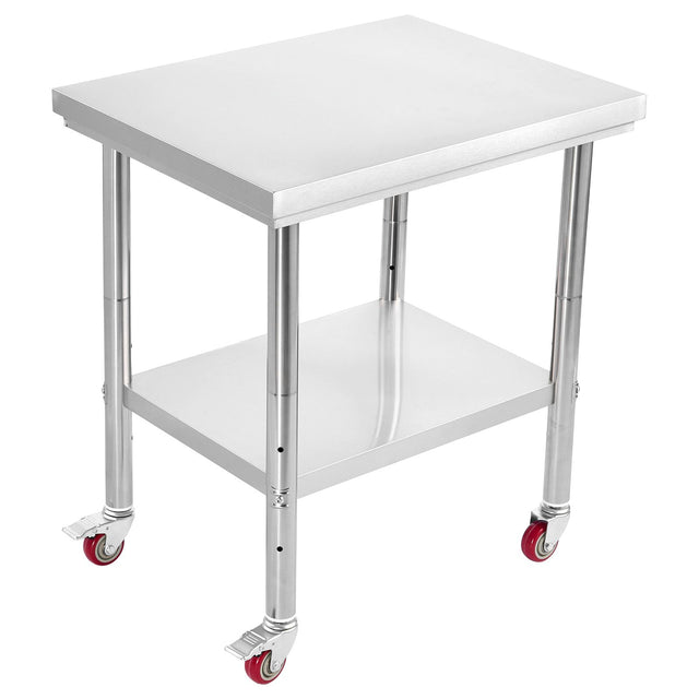 Stainless Steel Table, 60 76 Commercial Kitchen, Restaurant, Hotel Garage,
