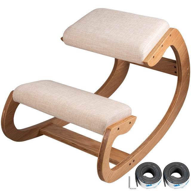 Ergonomic Kneeling Chair Stool Posture Relief Office Meditation