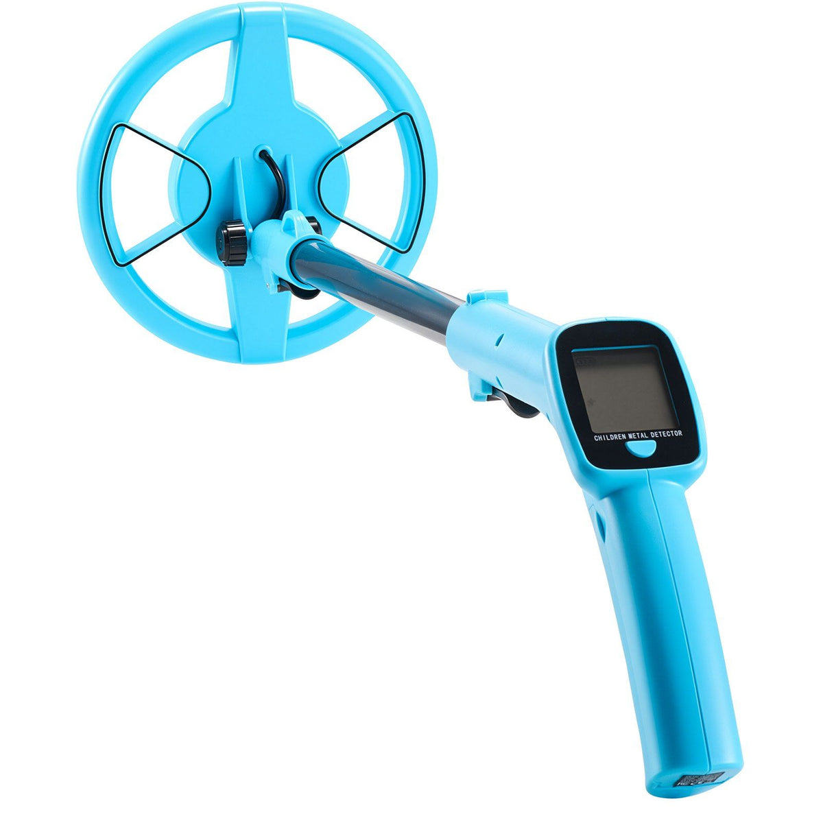 Metal Detector, 101.6 mm, Lightweight Metal Detector with LCD Display, 152.4 mm IP68 Waterproof Search Coil, Adjustable 650-930 mm Gold Detector, Easy to Use, for Detecting Gold Exploration