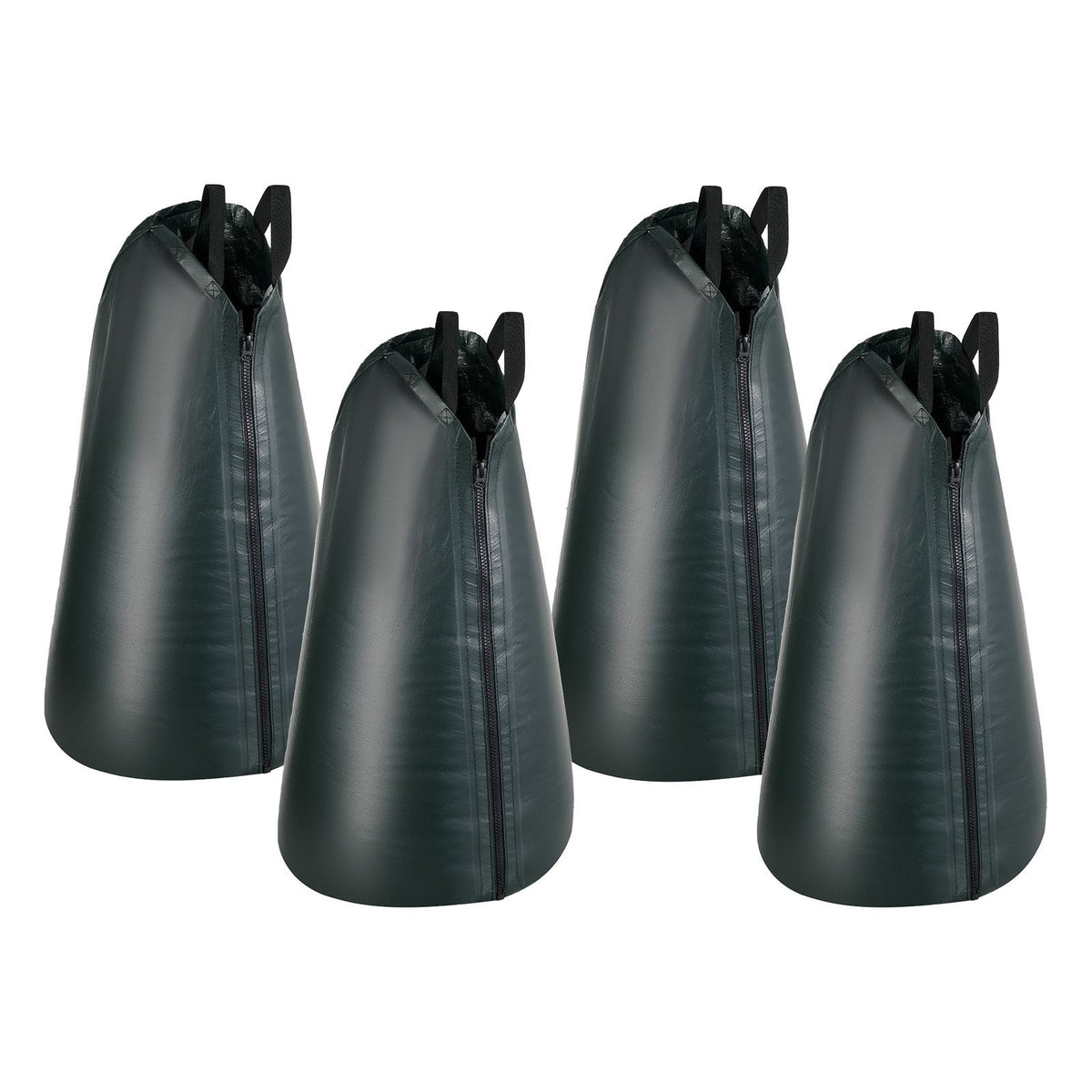 75.7 L Tree Watering Bags, 4 Pack 3-4 Hours Slow Release Gator Bags for Trees, Heavy Duty PE Tree Drip Irrigation Bag with Zipper, Durable & Reusable Deep Root Shrub Watering Bag