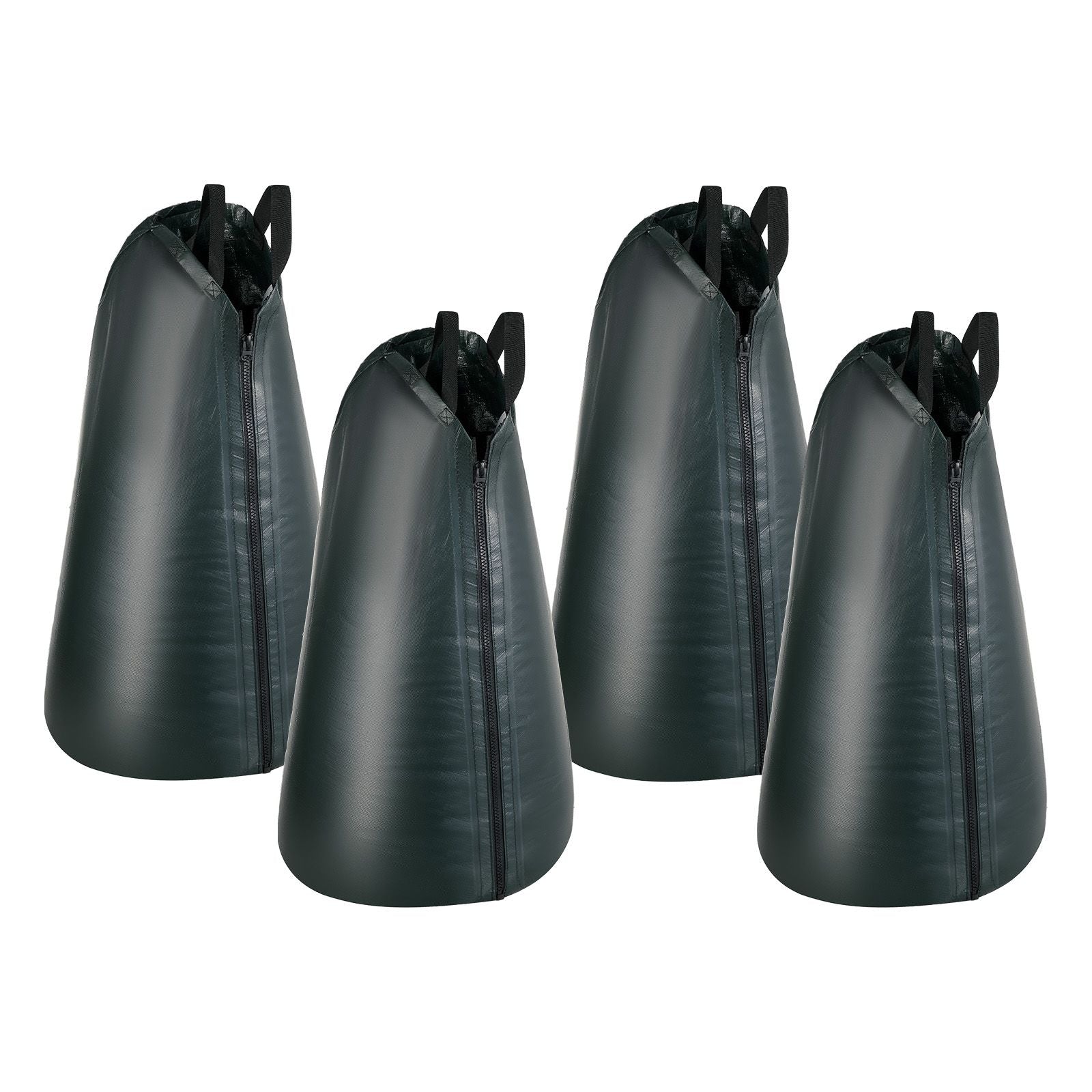 75.7 L Tree Watering Bags, 4 Pack 3-4 Hours Slow Release Gator Bags for Trees, Heavy Duty PE Tree Drip Irrigation Bag with Zipper, Durable & Reusable Deep Root Shrub Watering Bag