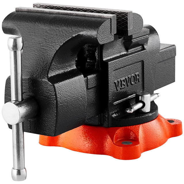 127mm Bench Vise 360° Swivel Base