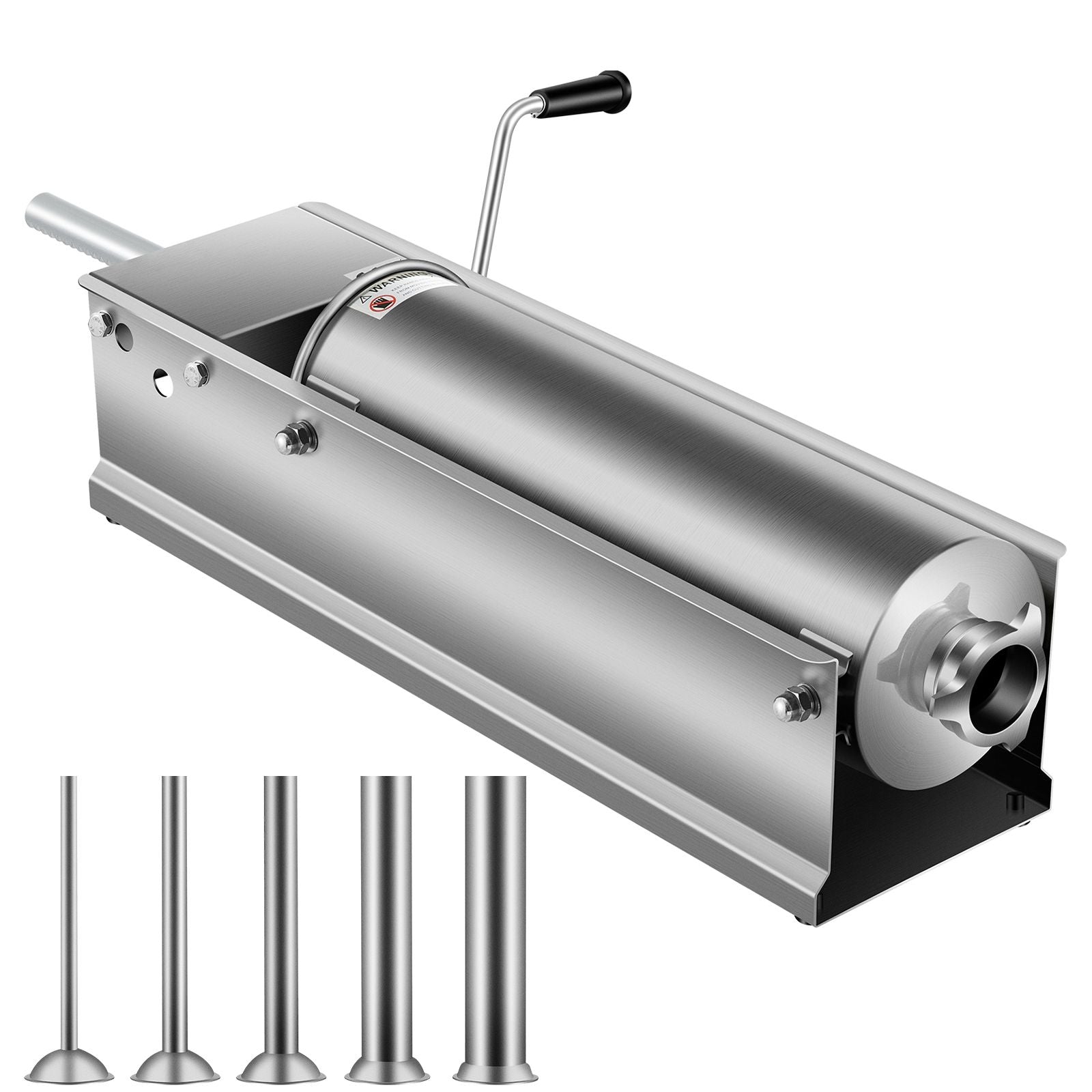 Manual Sausage Stuffer, 7 L / 15 LBS Horizontal Sausa - V952-GCJSDSPS7L0000001V0