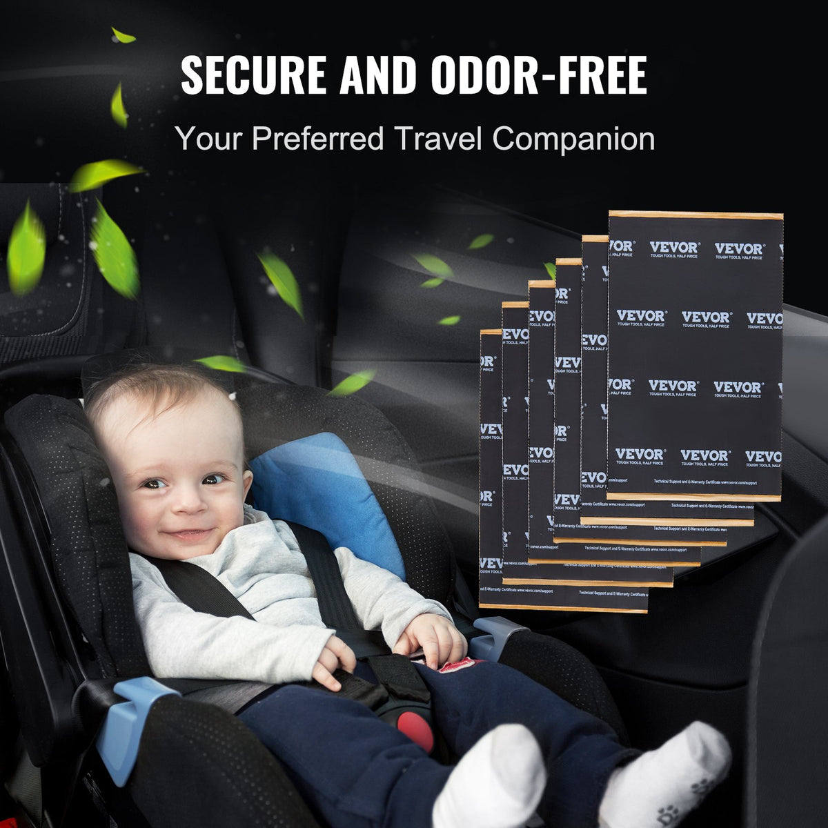 Car Sound Deadening Mat, 200 mil 2.3sq.m Car Sound Dampening Material, Butyl Automotive Sound Deadener, Noise Insulation and Vibration Dampening Material for Car