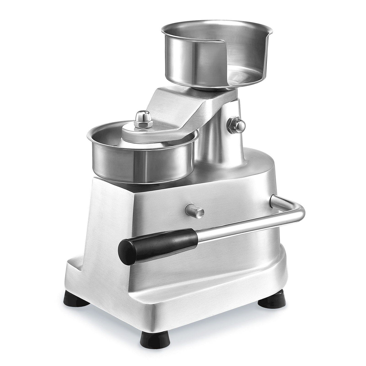 Commercial Burger Patty Maker, 100mm Hamburger Beef Patty Maker, Heavy Duty Food-Grade Stainless Steel Bowl Burger Press Machine, Kitchen Meat Forming Processor with 1000 Pcs Patty Papers