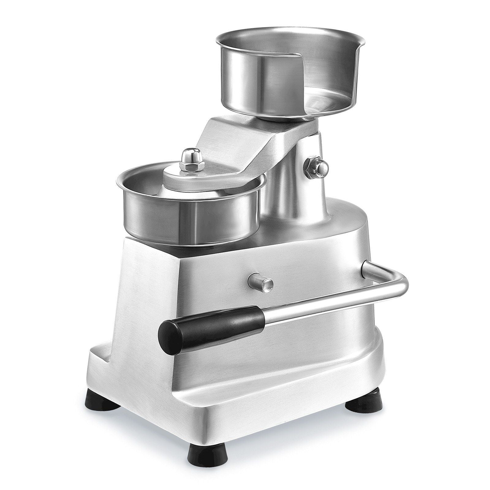Commercial Burger Patty Maker, 100mm Hamburger Beef Patty Maker, Heavy Duty Food-Grade Stainless Steel Bowl Burger Press Machine, Kitchen Meat Forming Processor with 1000 Pcs Patty Papers