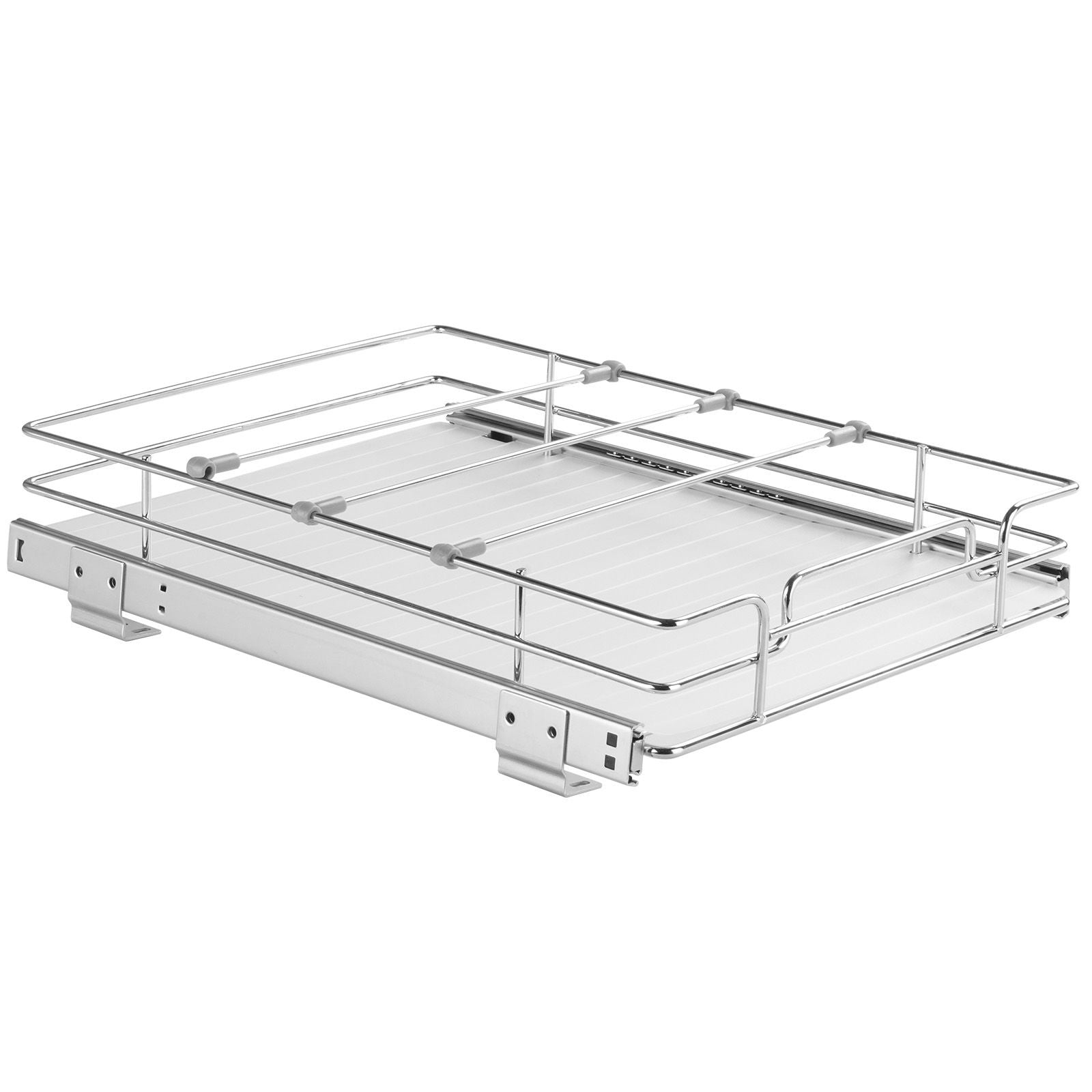 Pull Out Cabinet Under Sink Organizer 11.5 x 16.5 Inch Wire Drawer Basket