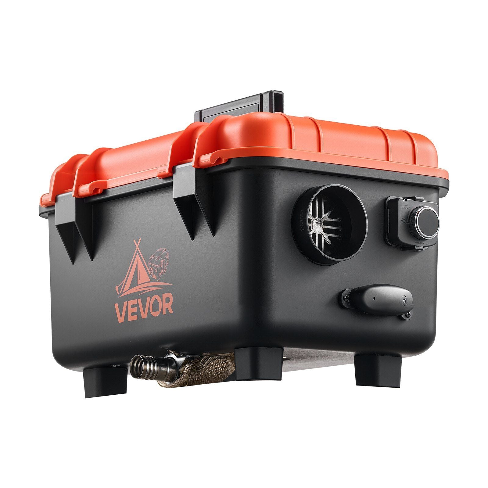 Diesel Heater, 8KW, DC 12V/24V, All in One Portable Diesel Air Heater with Remote Control and LCD Screen, Fast Heating Low Noise, 4 L Fuel Tank for Trucks, Vans, RVs, Campers, and Garages