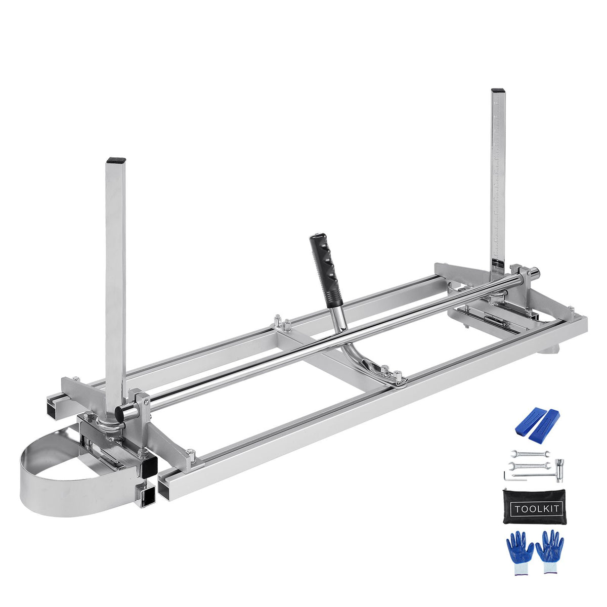 Portable Chainsaw Mill 14"-36" Guide Bar 0.2"-11.81" Cutting Thickness