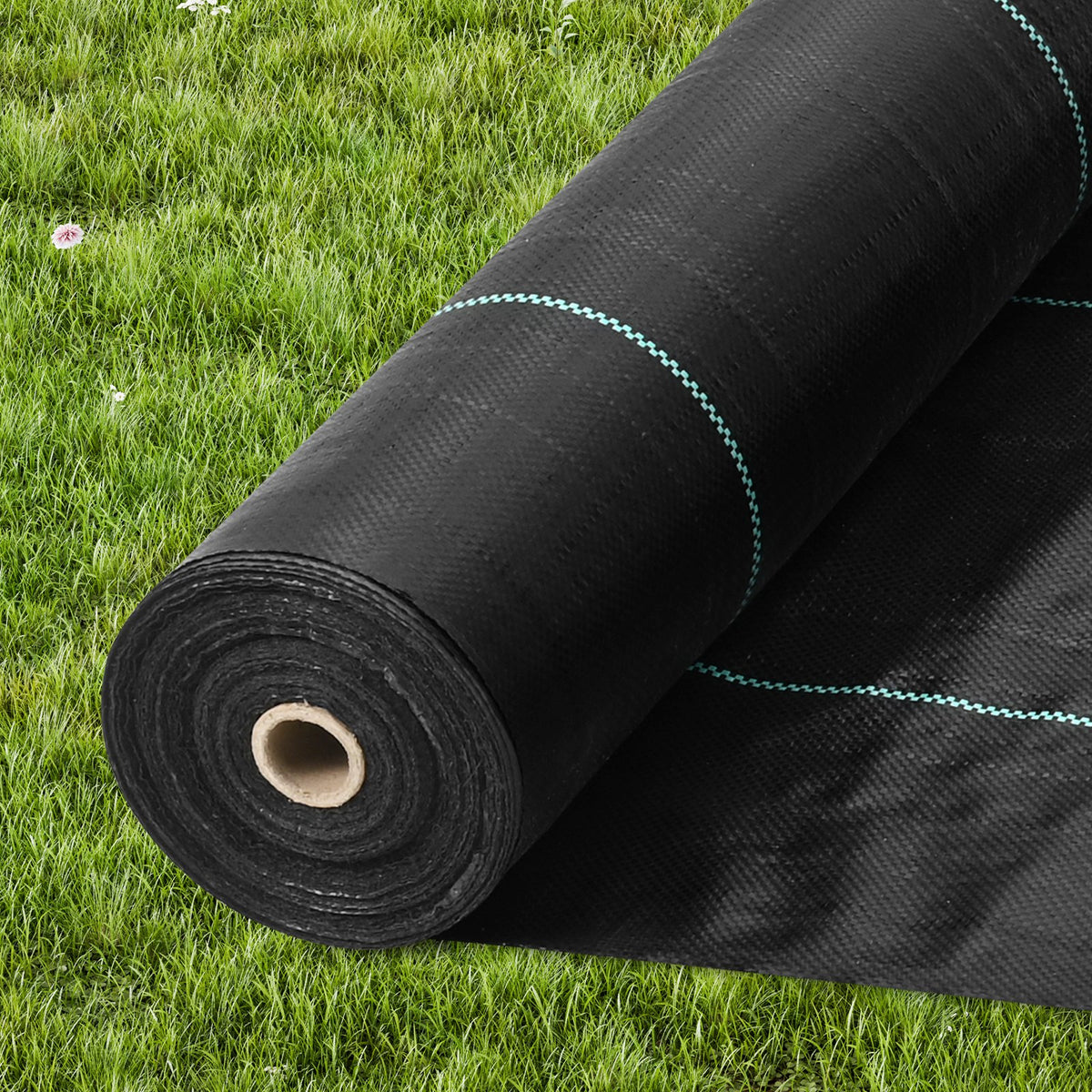 Weed Barrier Landscape Fabric, 3*300FT Heavy Duty Garden Weed Fabric, Woven PP Weed Control Fabric, Driveway Fabric, Geotextile Fabric for Landscaping, Ground Cover, Weed Blocker Weed Mat, Black
