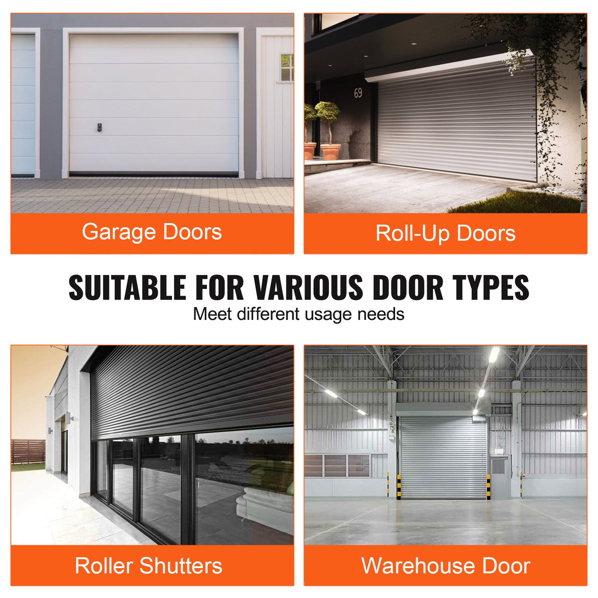 Garage Door Seals Bottom Rubber, U Shape +O Ring Combination Garage Door Bottom Weather Seal, 10ft Weatherproofing Garage Door Seal, 5/16 inch T-ends and 3 3/4 inch Width, for Doors, Black