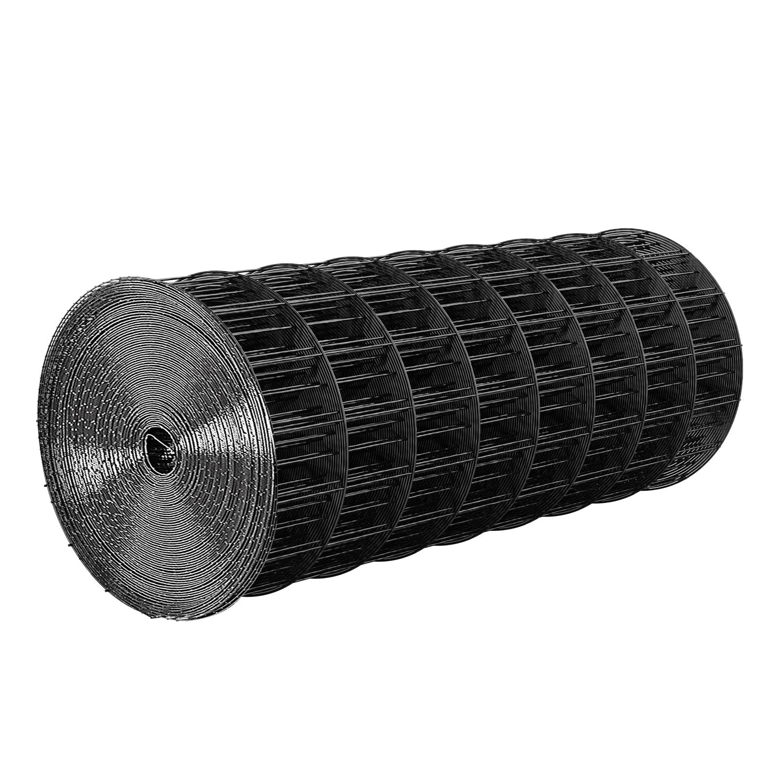Hardware Cloth 61cm x 7.62m, 2 x 3 in Mesh 16 Gauge Galvanized Wire Mesh Roll, Weather-Resistant Vinyl Coated Chicken Wire Fencing, Heavy Duty Welded Garden Plant Fencing for Rabbit Cage Snake