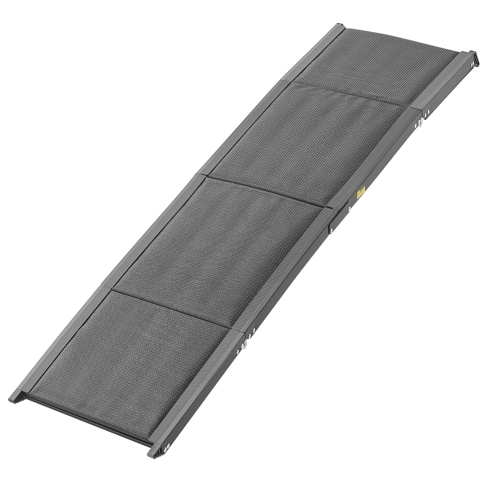 Dog Ramp for Cars, 1800 × 508 mm, Folding Pet Ramps for Medium & Large Dogs up to 113 kg, Pet Stair Ramp with Non-Slip Oxford Fabric Surface, Portable Outdoor Dog Car Ramps for SUV & Truck