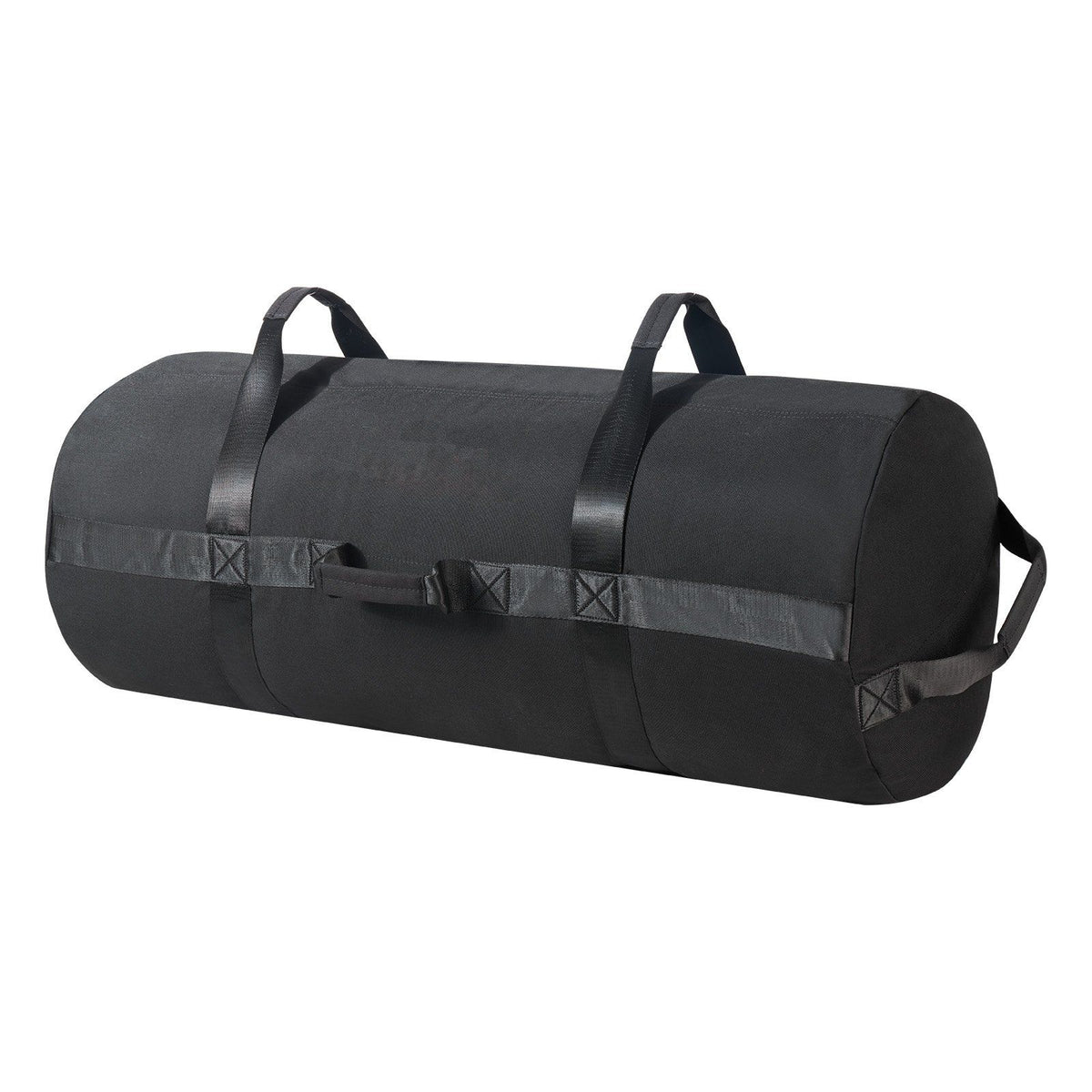 Workout Sandbag, Heavy Duty Workout Power Bags with Handles, 56-90 kg Adjustable Slam Bag for Fitness Strength Weight Training Cross-Training, Home Gym Exercise, Black (Unfilled)