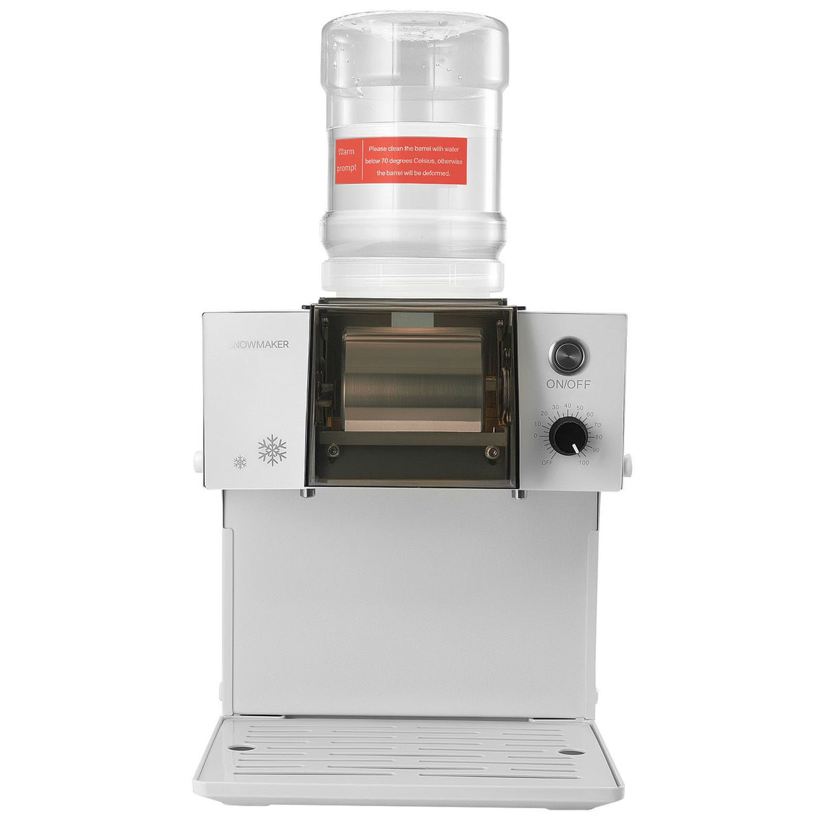 Snowflake Ice Machine, 40KG/24H Snowflake Ice Make - V952-JYNBJFL40KG2DH503001V3