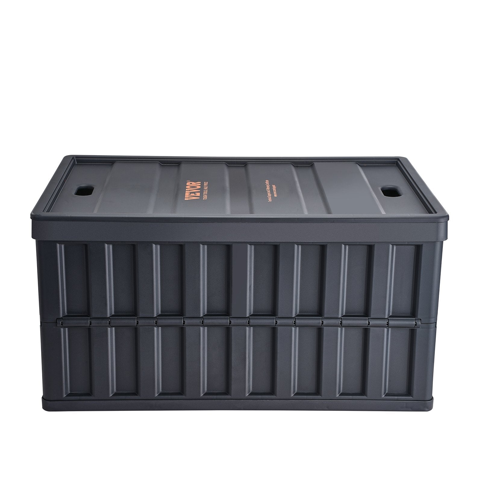 Collapsible Storage Bins with Lids, 65L 3 Packs, Folding Plastic Stackable Utility Crates with Handles, Large Heavy Duty Containers for Clothes, Toys, Books, Snack, Shoes, and Grocery Organizing