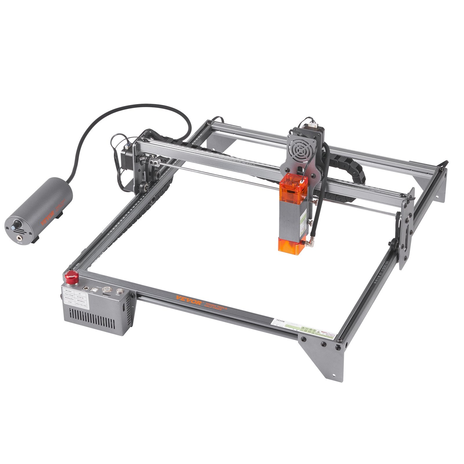 Laser Engraver, 10W Output Laser Engraving Machine, 15.7" x 15.7" Large Working Area, 10000mm/min Movement Speed, Compressed Spot with Eye Protection, Laser Cutter for Wood, Metal, Acrylic