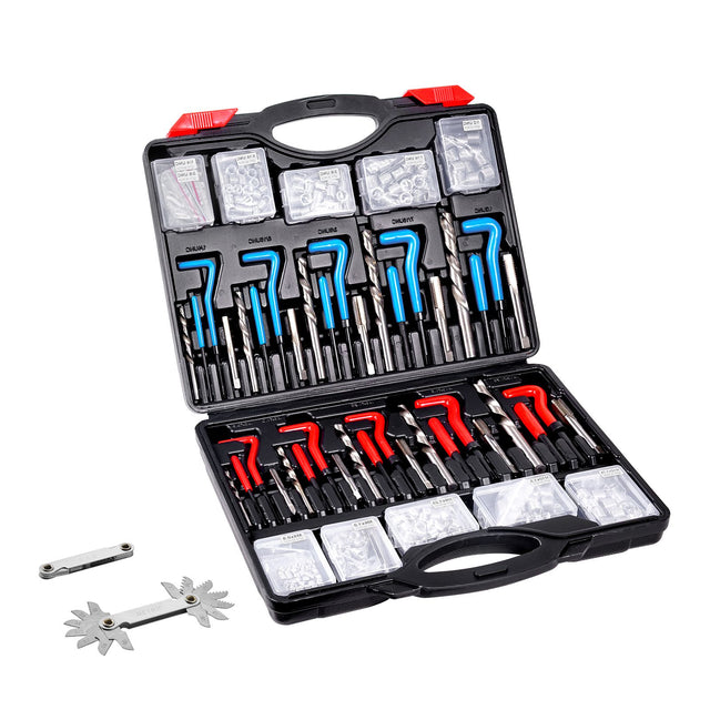 Helicoil 338pc SAE Metric Thread Repair Kit M5-M12 HSS Inserts