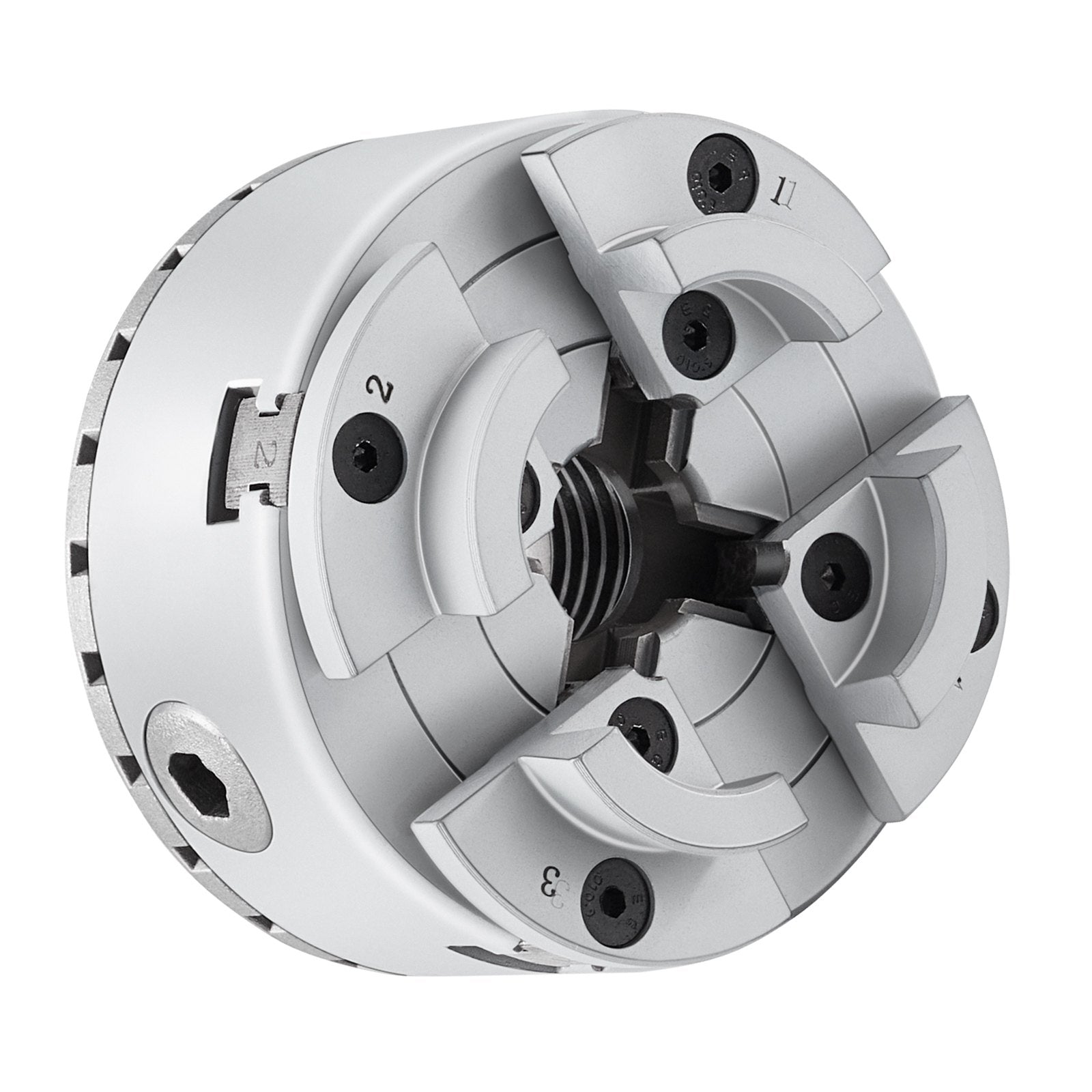 KP96 Lathe Chuck, 4-Jaw 96 mm Diameter, Metal Lathe Chuck Turning Machine Accessories, Self-centering Tool, for Lathe, Precision Machining, Grinding Machines, Milling Machines