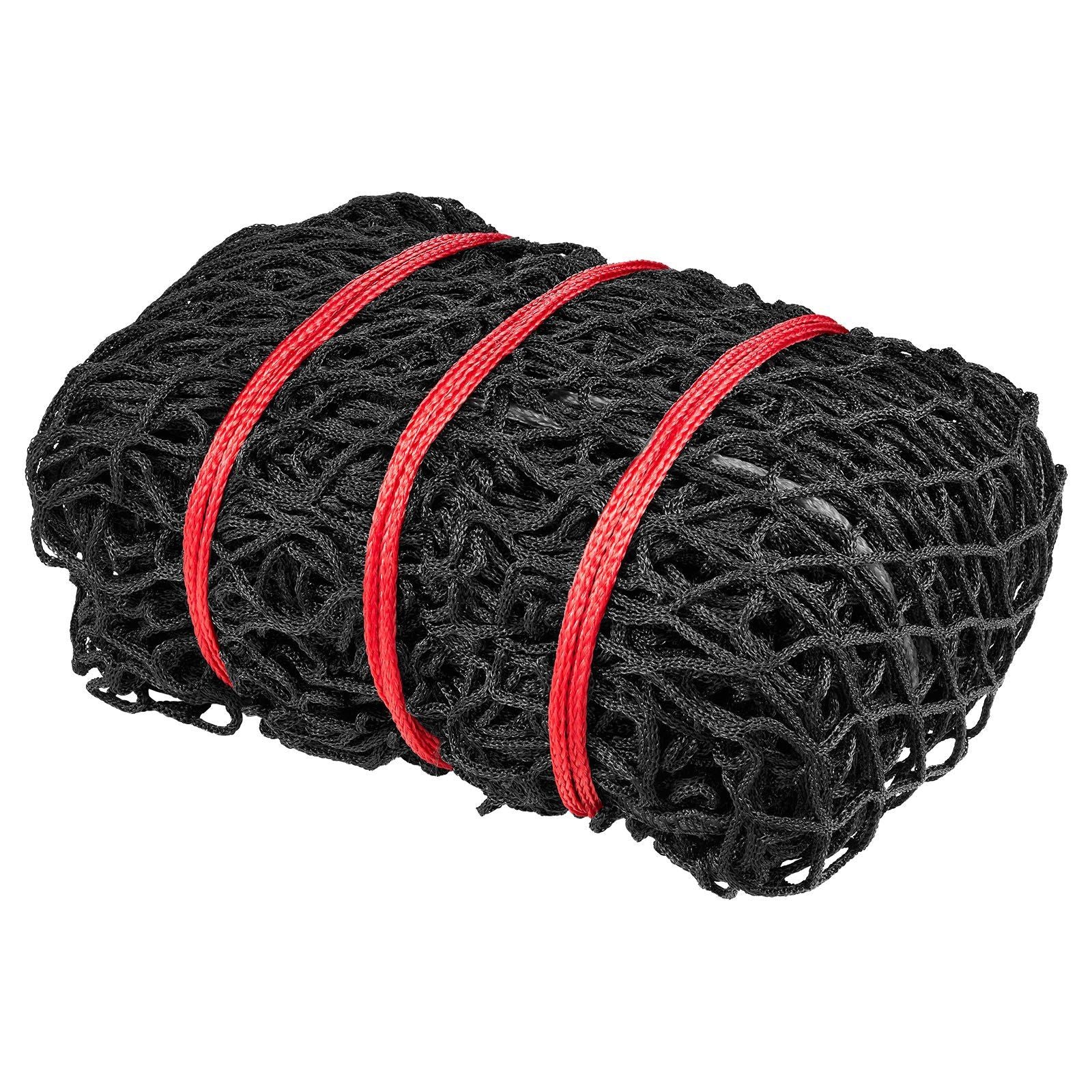 Round Bale Hay Net, 1.8 x 1.8 x 1.8 m, 38.1 x 38.1 mm Holes, PE Material, Knotless Design, with Zip Ties, Needle Shuttle, Repair Twine and Storage Bag, Slow Feeder Round Bale Net for Horses