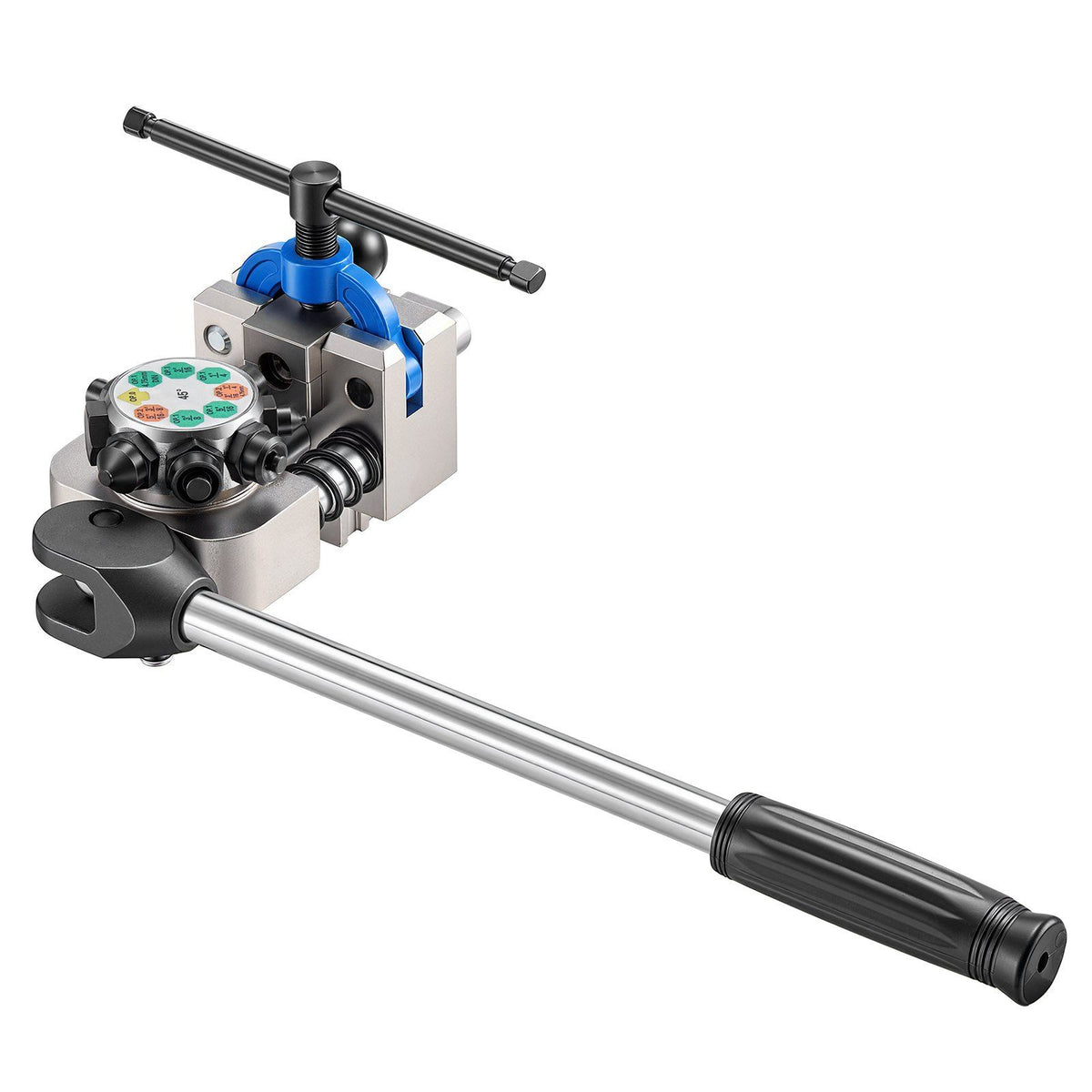 Professional Brake Line Flaring Tool, 45 Degree Double Flare Bubble Flare Tool Kit for 4.76mm, 6.35mm, 7.94mm, 9.52mm Copper Aluminum Thin Steel Tubes