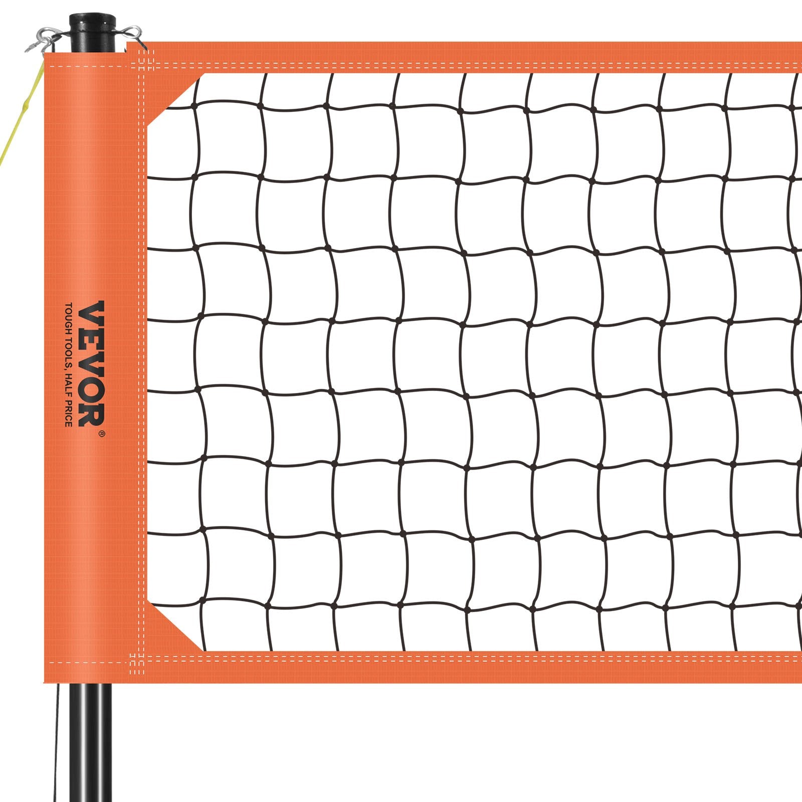 Outdoor Portable Volleyball Net System, Adjustable Height Aluminum Poles, Professional Volleyball Set with PVC Volleyball, Pump, Carrying Bag, Heavy Duty Volleyball Net for Backyard, Beach, Lawn