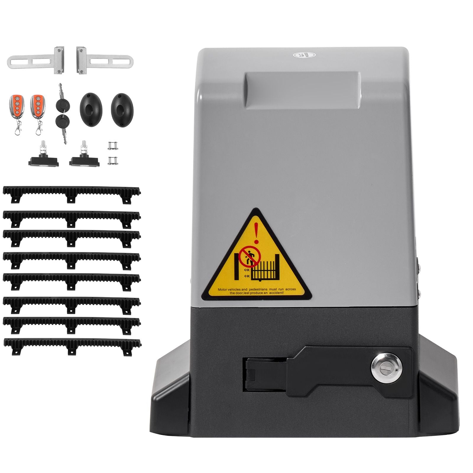 280W Electric Sliding Gate Opener 816kg Chain Drive Infrared Sensor