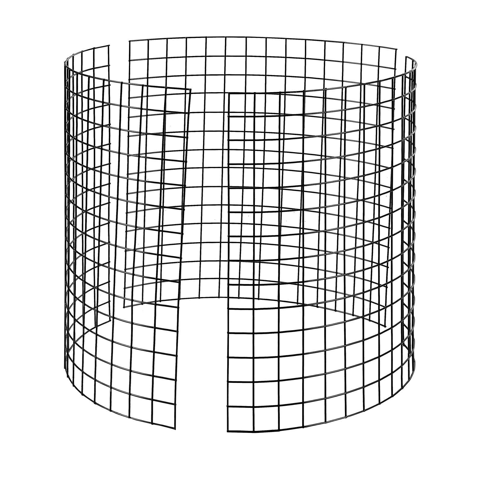 6 Pack Plant Protector from Animals, 320mm Dia. x 355mm H Chicken Wire Plant Protector, Plant Cages for Outdoor Plants, Flowers & Vegetables, Keeps Bunny Chicken Squirrels Out, 18pcs Metal Mesh