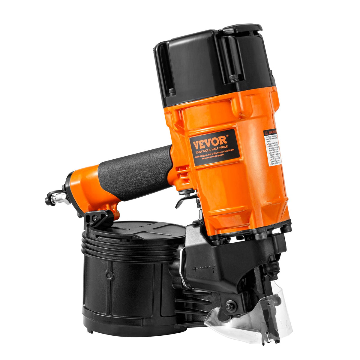 CN83N Coil Siding Nailer 50mm to 83mm 15 Degree Pneumatic Nail Gun
