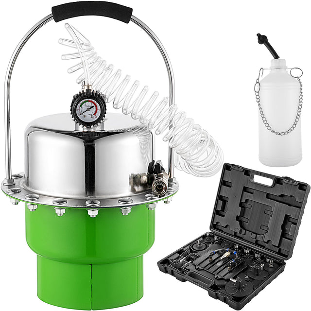 Portable Pneumatic Brake Bleeder Kit Brake Fluid Extractor
