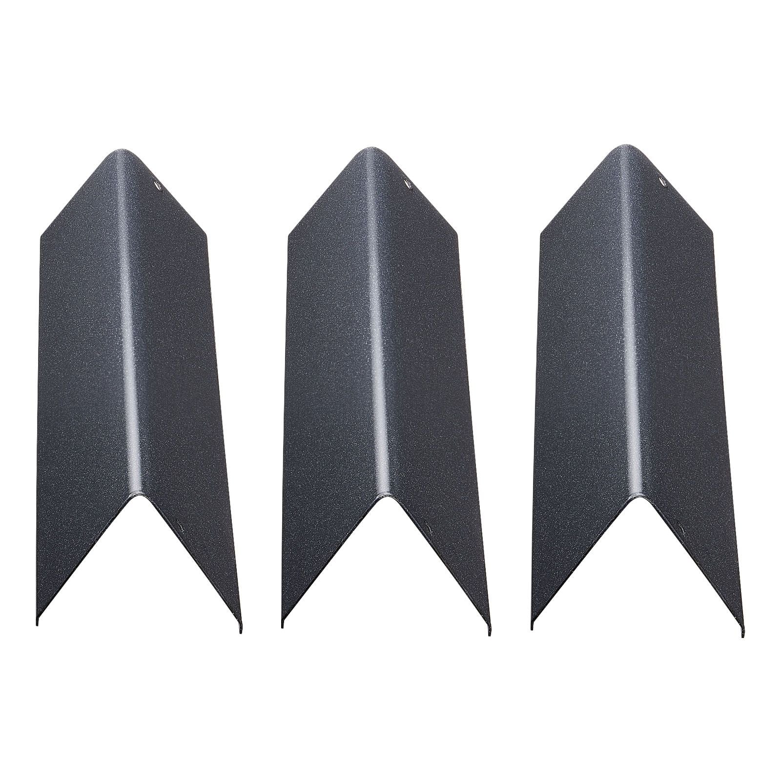 Flavorizer Bars, 39cm Grill Replacement Part, for Weber Spirit I & II 200 Series Grills, Including Spirit ll E-210, ll E-220, ll S-210, E-210, S-210, Porcelain-enameled Steel Heat Plate, 3 Pack