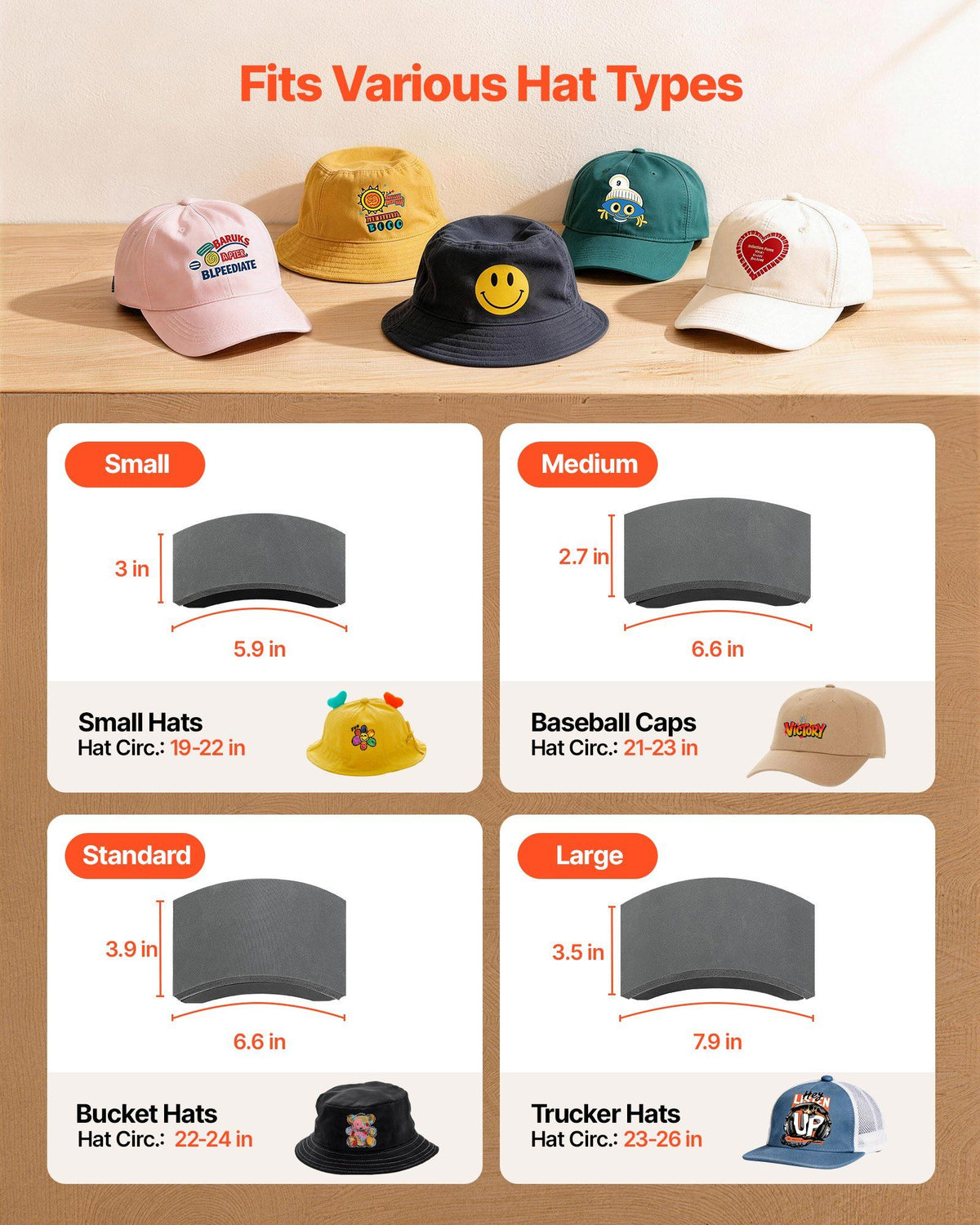 Hat Heat Press Machine, with 4 Interchangeable Platens and Caps Stretcher, Precise Temperature & Time Control, Heat Press for Hats and Caps, for HTV Iron On and Sublimation Projects, White