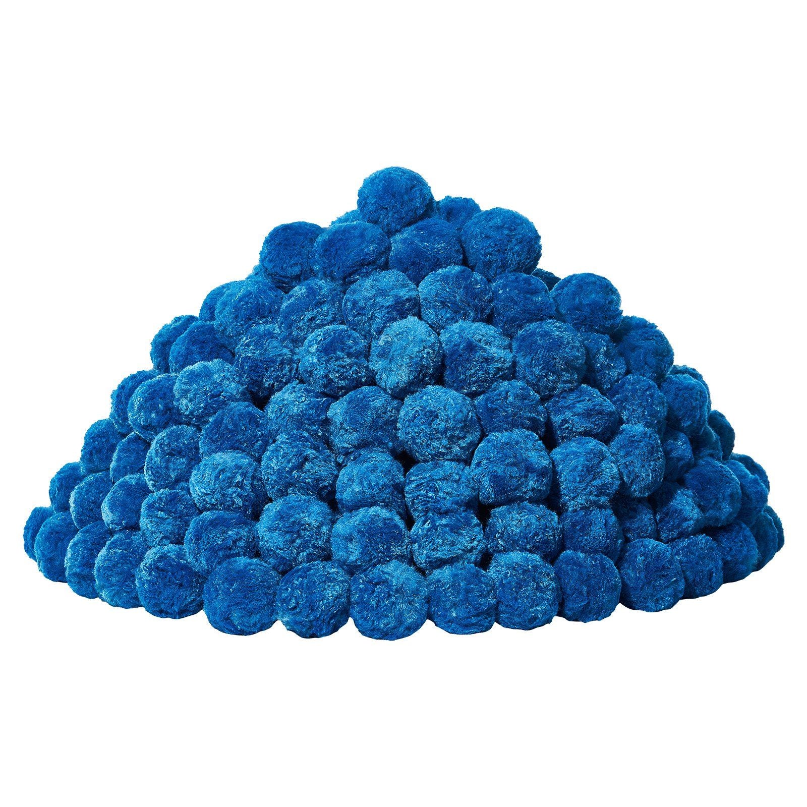 Pool Filter Balls for Sand Filter, 1.83 kg, Filter Balls Replace Pool Filter Sand, Reusable Blue Polyester Fiber Filter Media with Wash Bag, for Swimming Pool Aquarium Tank Above Ground Pool