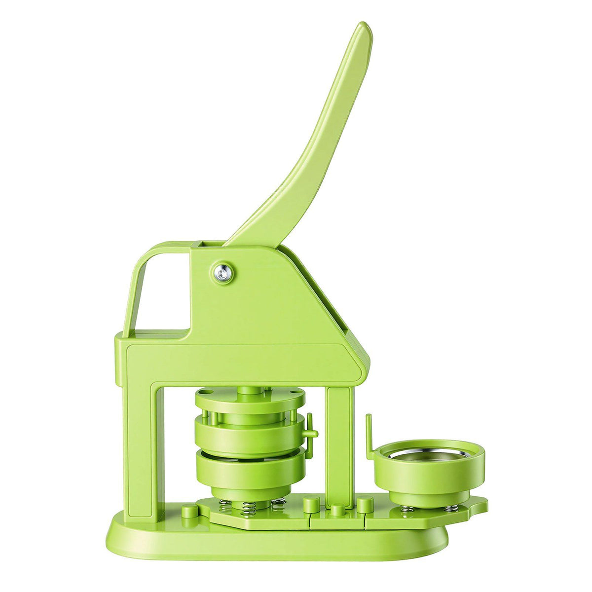 Button Maker Machine, 58 mm, Plastic Pin Maker with 100pcs Button Parts, Mr. Panda Magic Book, Circle Cutter and Hex Wrenches, Reinforced Ergonomic Handle, for DIY Badges, Personalized Pins