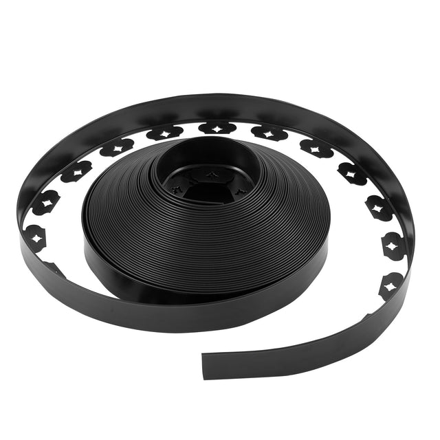 3m x 4cm Plastic Landscape Edging 120 Spikes UV Resistant