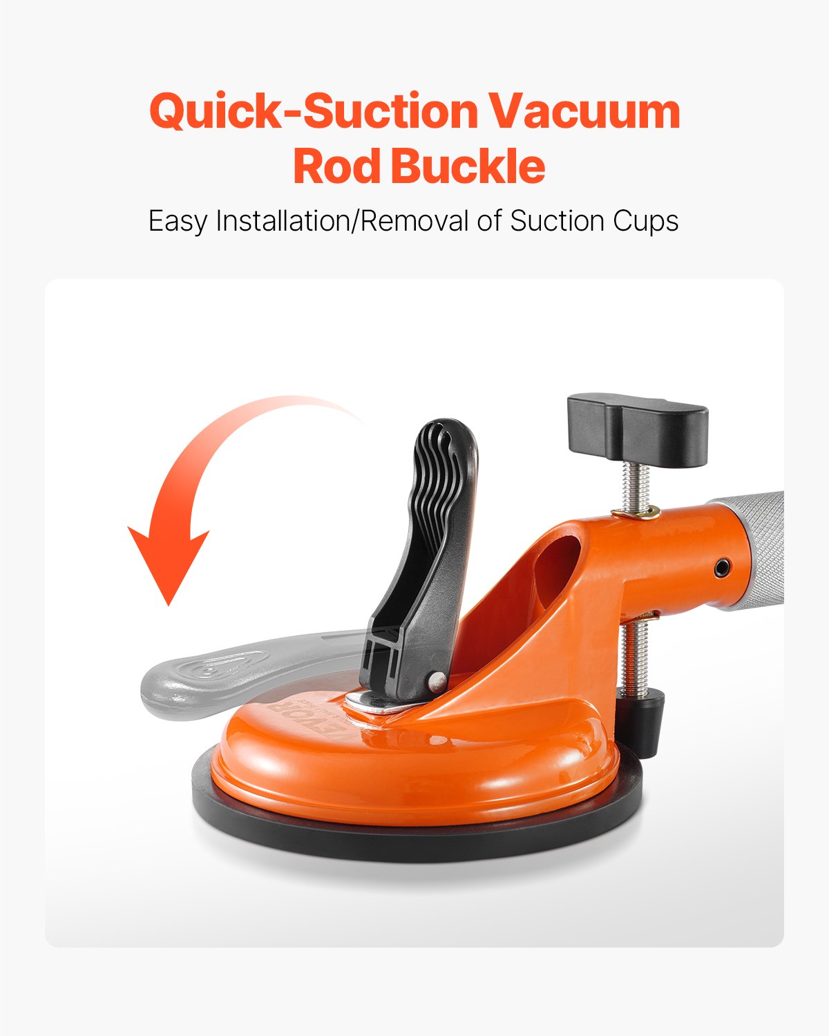 Seamless Seam Setter 5" Suction Cup for Countertop Seam Joining & Leveling