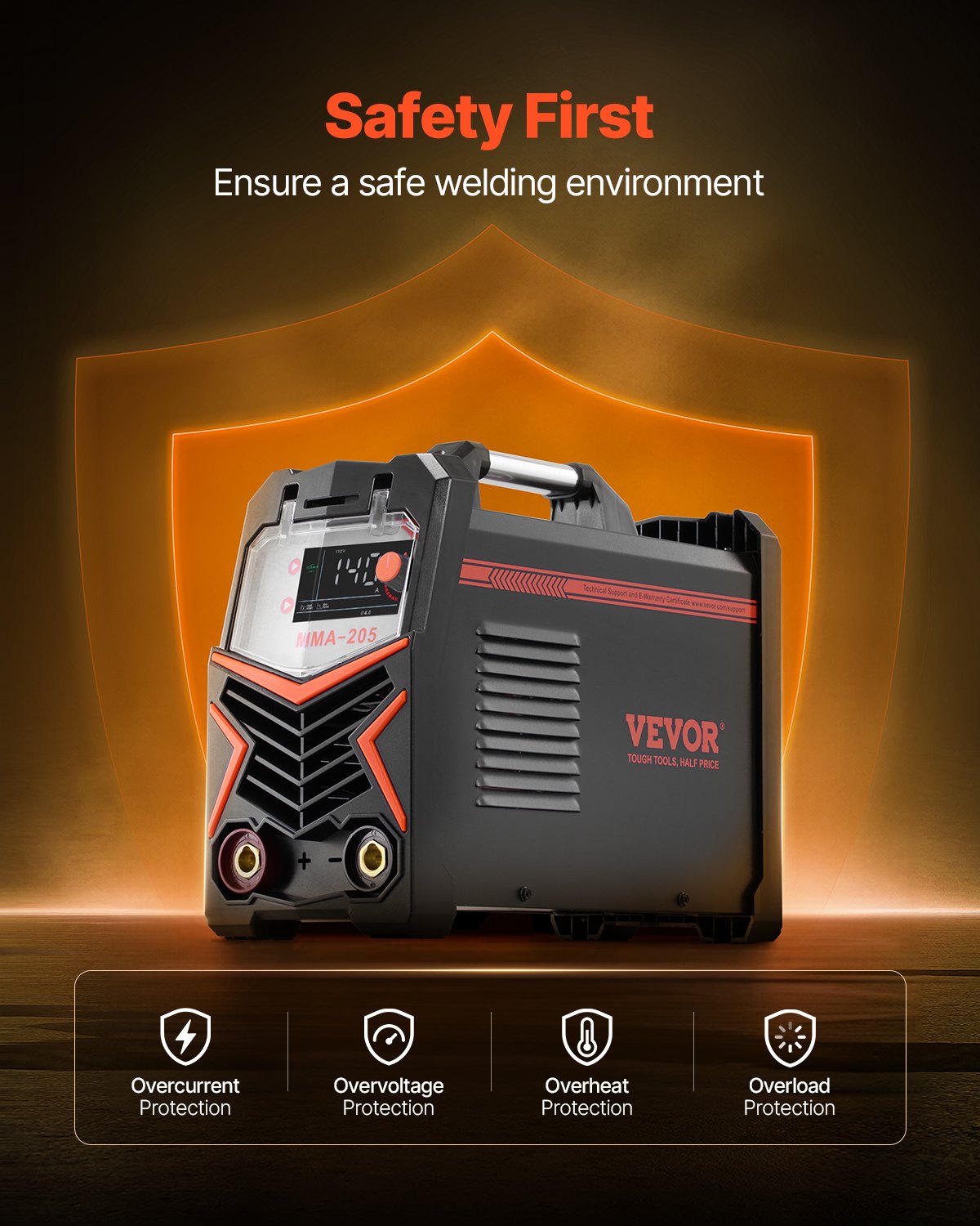 TIG Welder 2-In-1 Welding Machine Lift MMA Stick Arc IGBT Hot Start LED