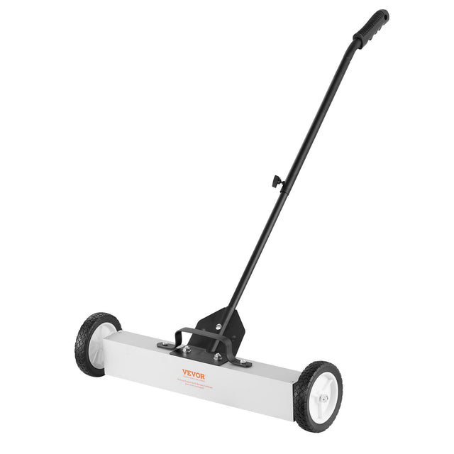 22.6kg Rolling Magnetic Sweeper Telescoping Handle Workshop Garage Yard
