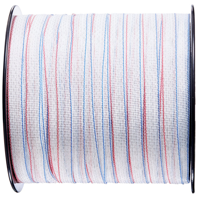 500m Electric Fence Tape 3/4in 6 Stainless Strands UV Resistant