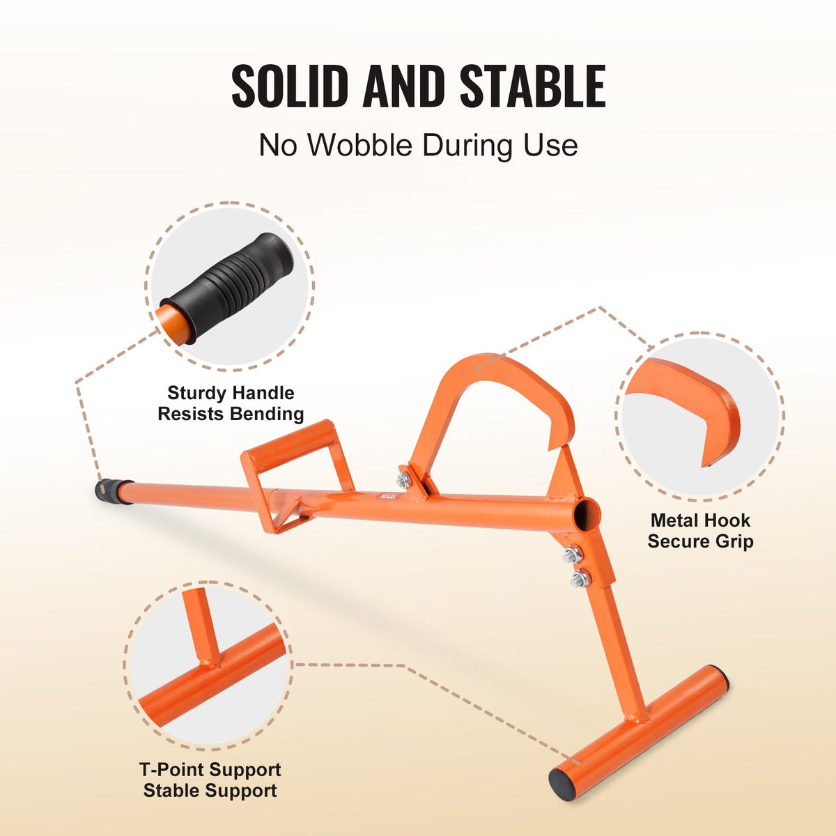 Timberjack, 46.5 in, 4 in 1 Heavy Duty Steel Log Lifter, Multifunctional Log Roller Adjustable Cant Hook, Logging Tools Log Jack, Forestry Multitool for Rolling Cutting Lifting Logs