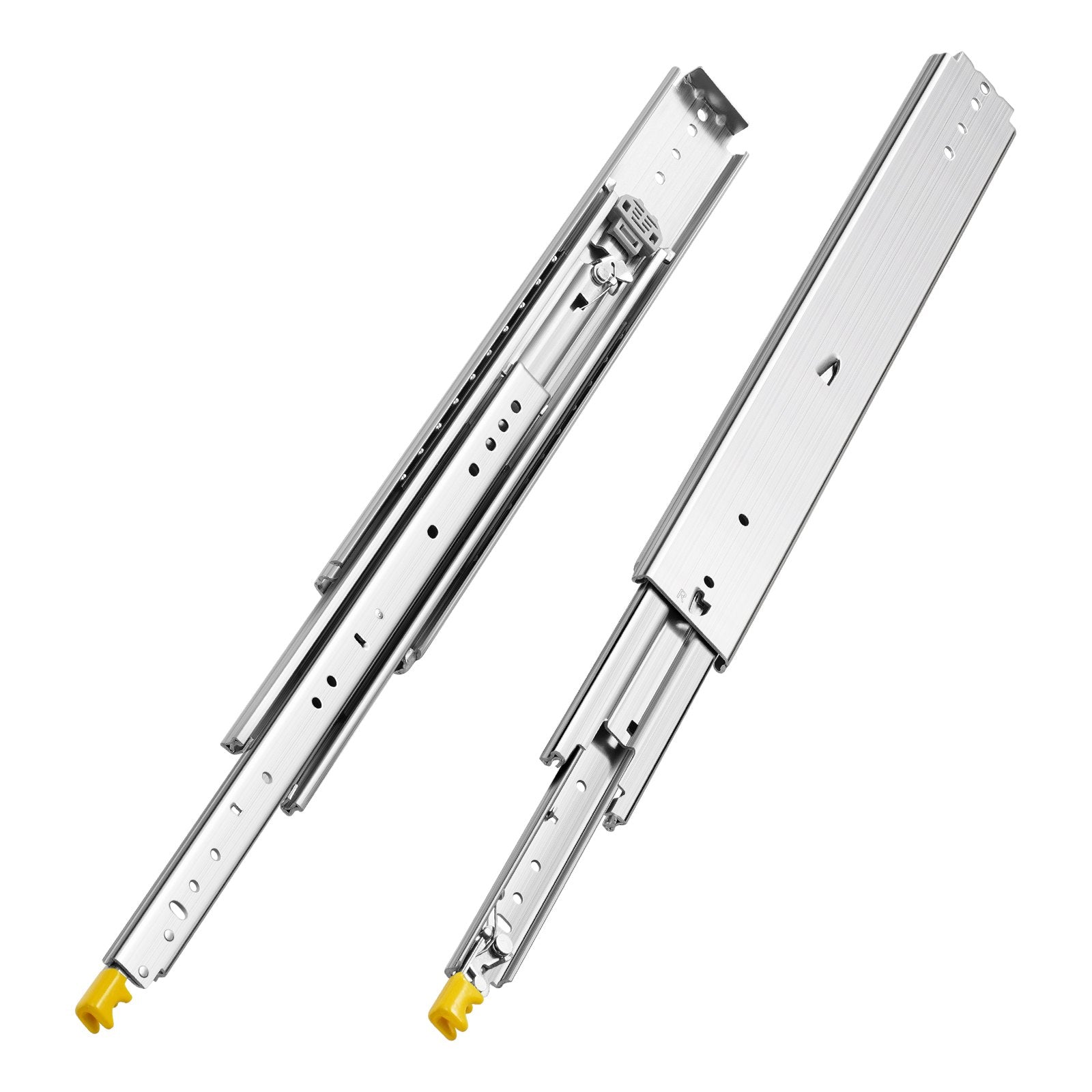 1 Pair 18-60 in Soft-Close Drawer Slides Ball Bearing Full Extension