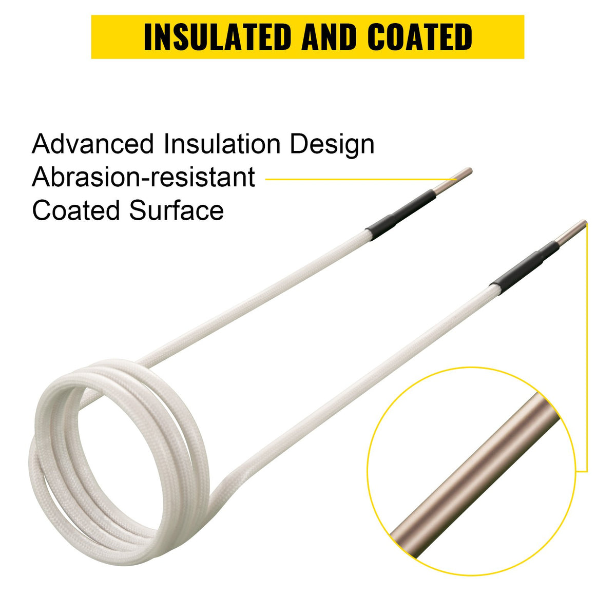 Induction Heater Coil Kit Induction Coils 8PCS For Removing Rusty Bolts