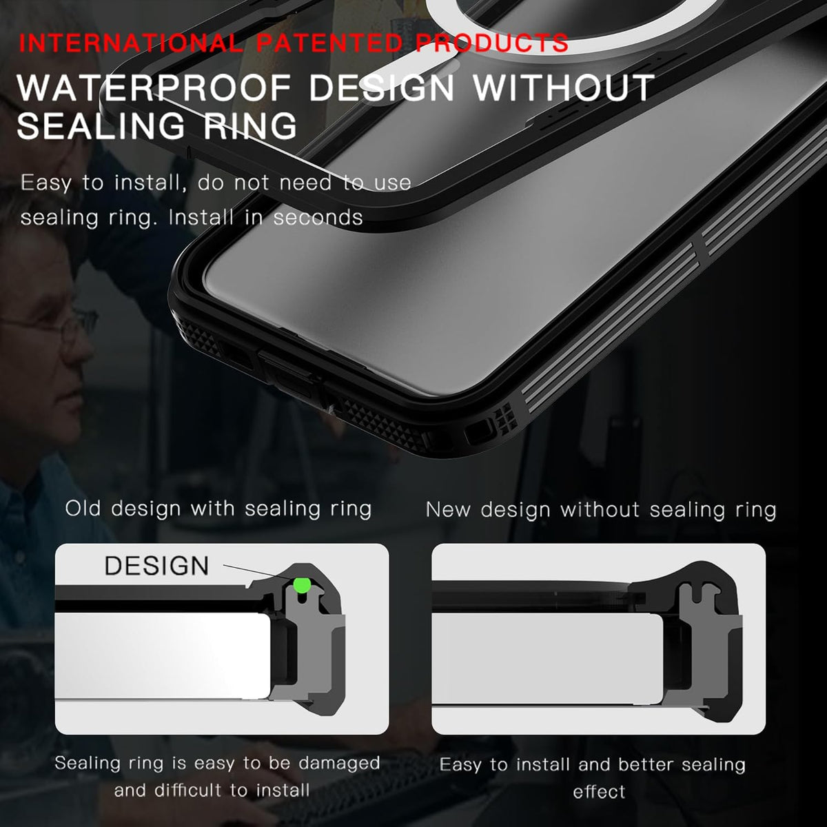 Samsung Galaxy S25 Case Waterproof