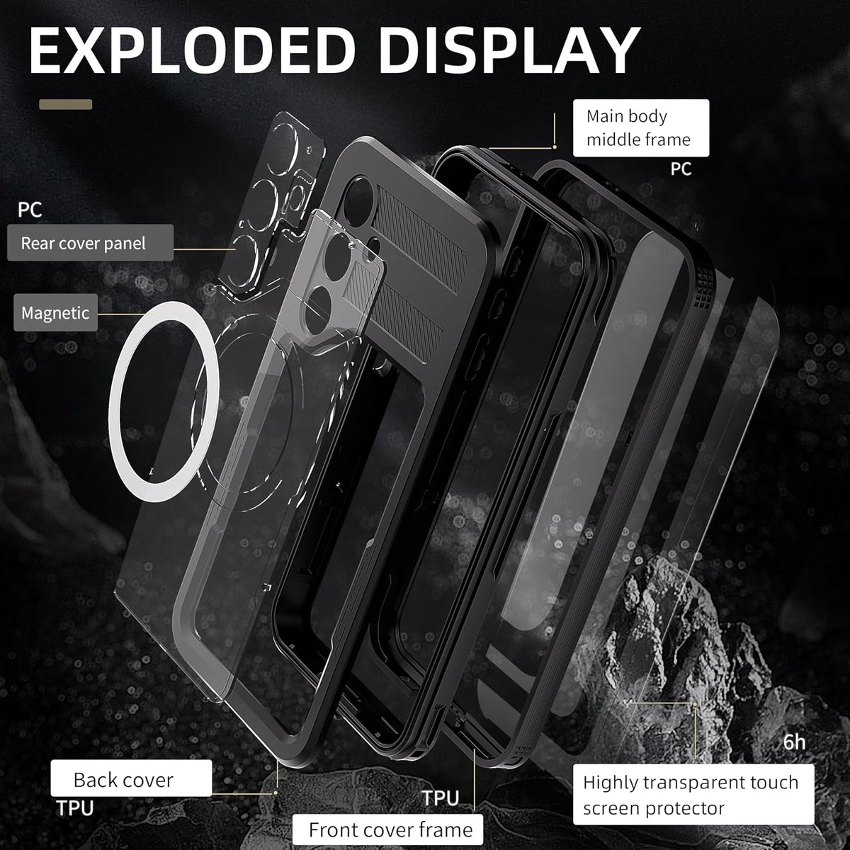 Samsung Galaxy S25 Plus Case Waterproof