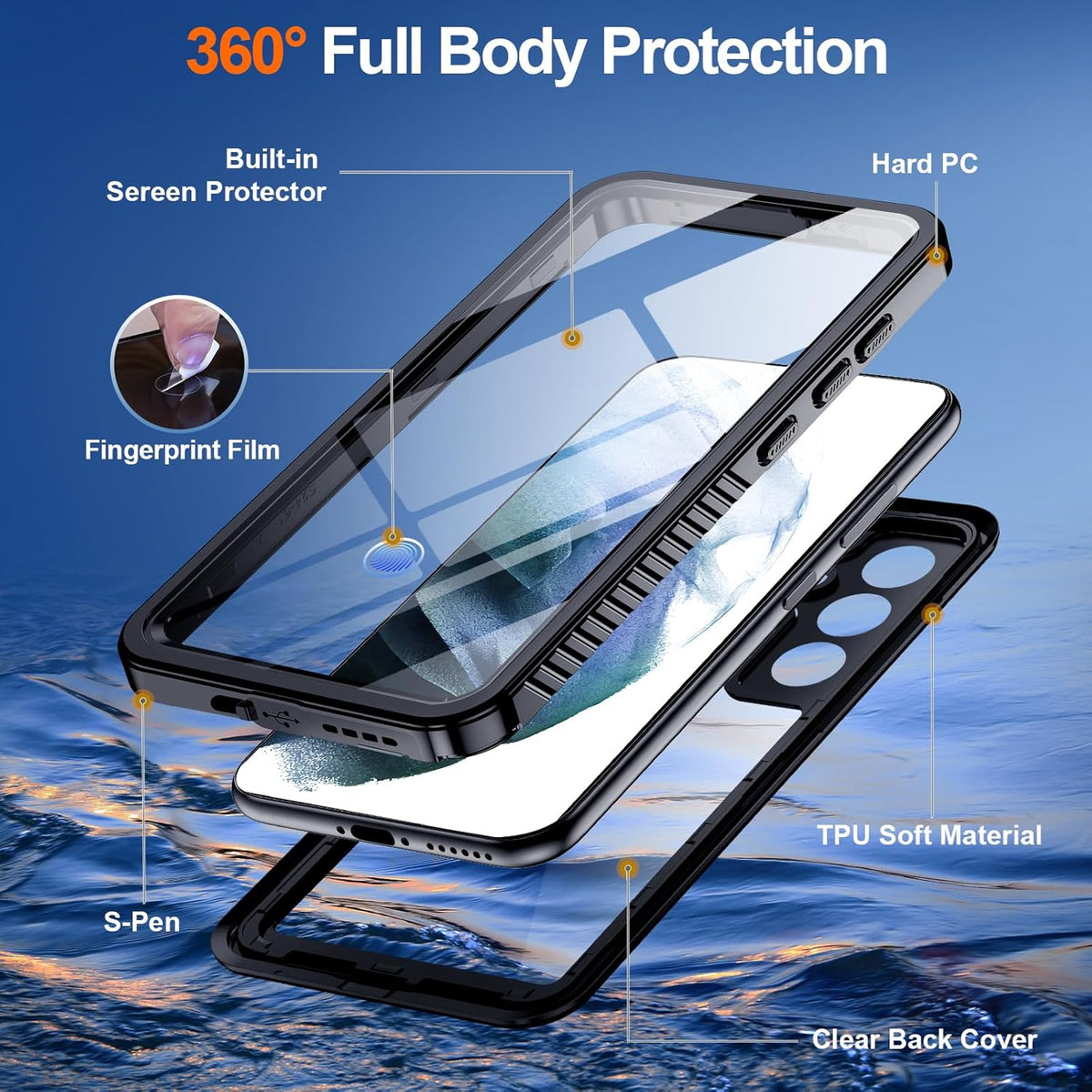 Samsung Galaxy S21 Waterproof Case