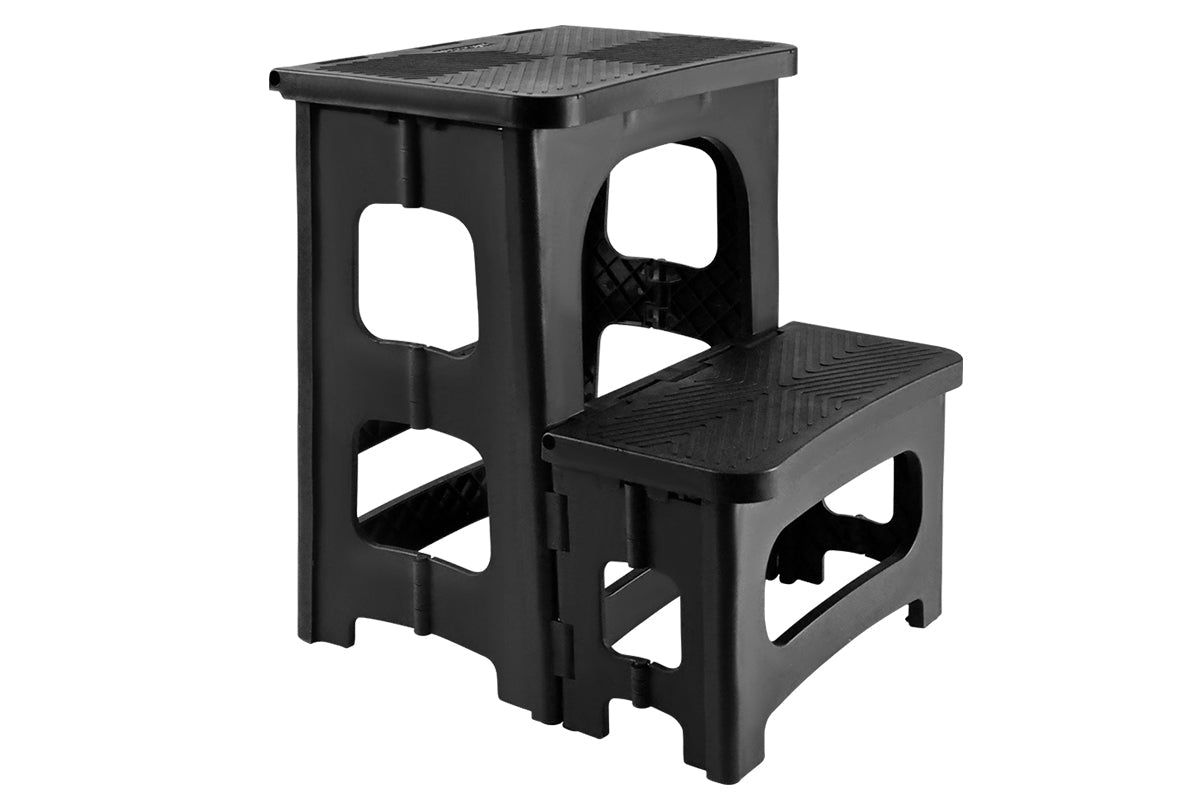 Multipurpose Portable Folding 2 Step Stool Step Stool Kitchen Household Car RV