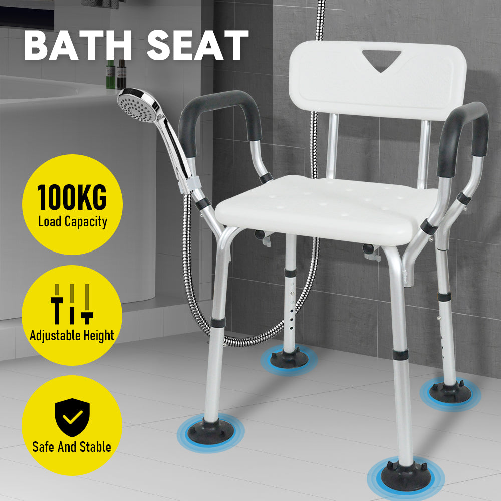 Shower Seat Bath Chair Height Non Shower Seat Medical Disabled Safety Bathroom